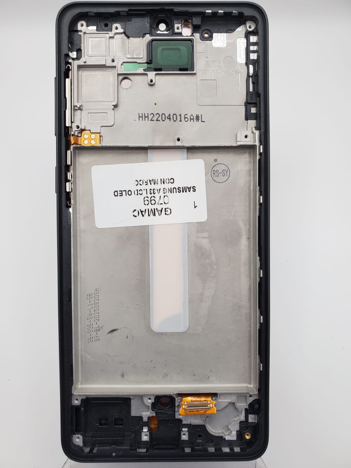 SAMSUNG A33 LCD OLED CON MARCO