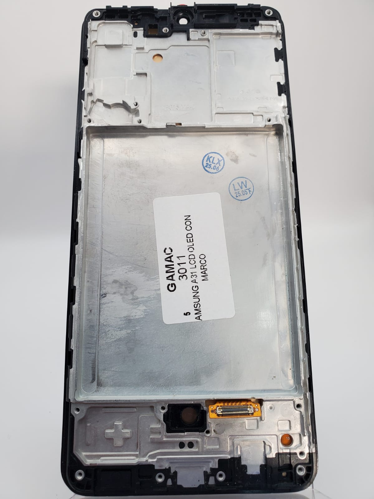 SAMSUNG A31 LCD OLED CON MARCO