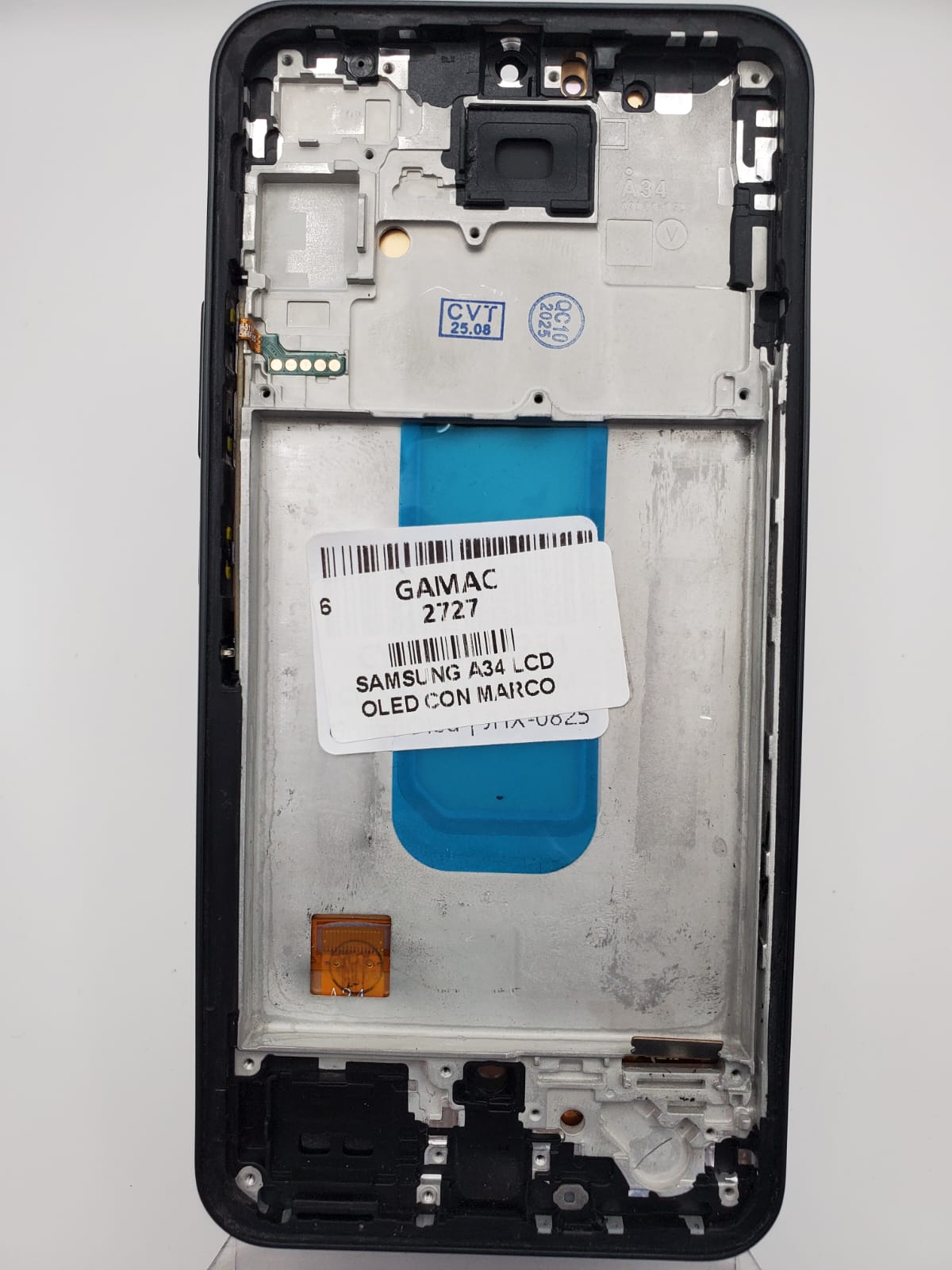 SAMSUNG A34 LCD OLED CON MARCO