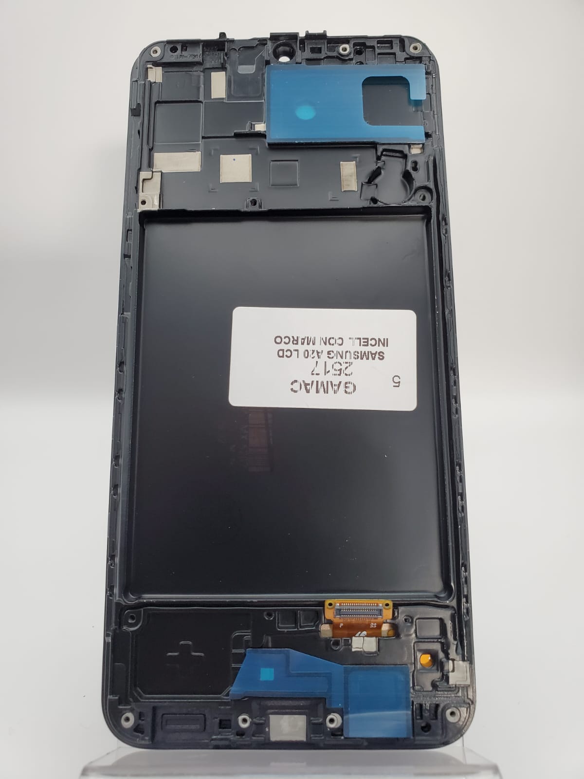 SAMSUNG A20 LCD INCELL CON MARCO