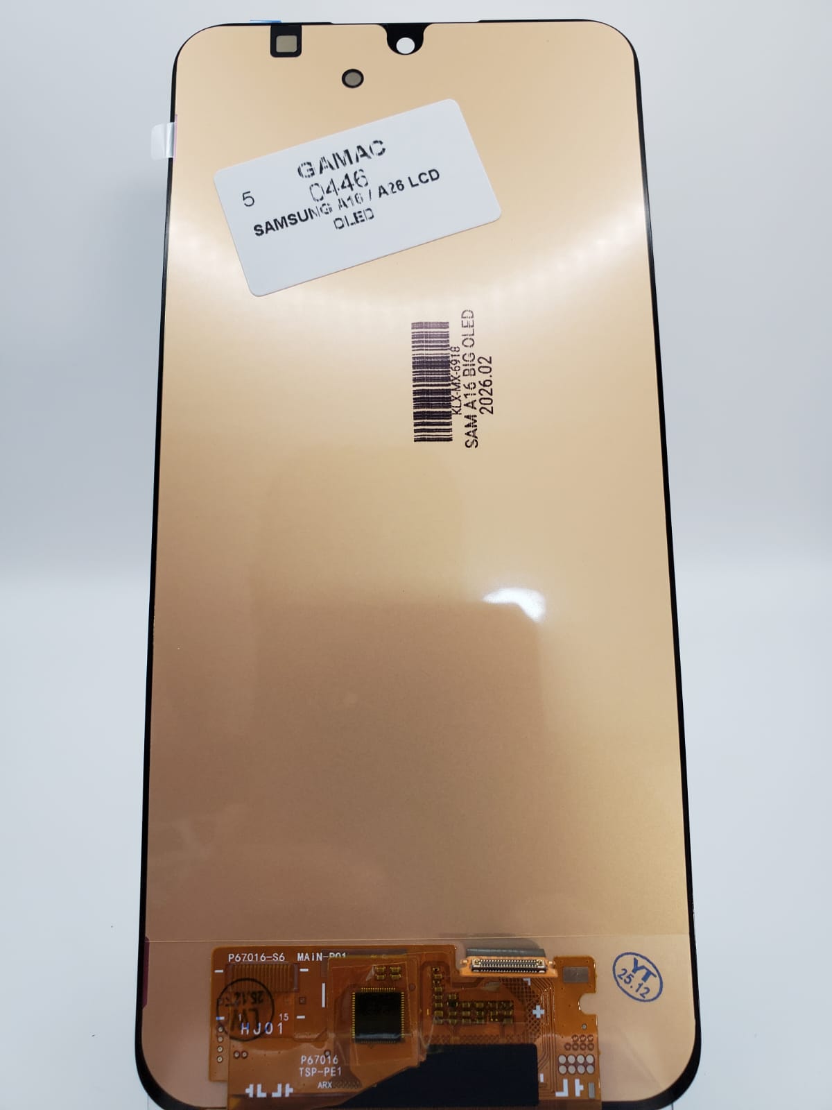SAMSUNG A16 LCD OLED CON MARCO