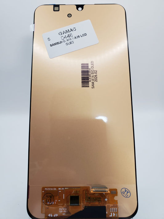 SAMSUNG A16 LCD OLED CON MARCO