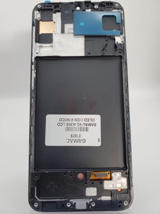 SAMSUNG A30S LCD OLED CON MARCO