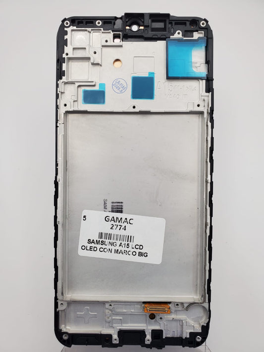 SAMSUNG A15 LCD INCELL CON MARCO BIG