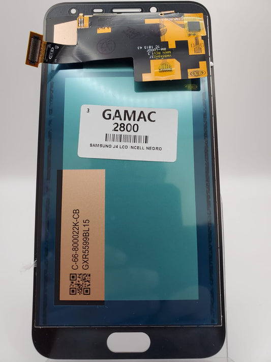 SAMSUNG J4 LCD INCELL NEGRO