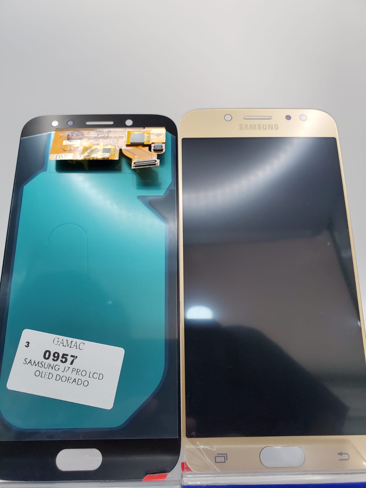 SAMSUNG J7 PRO LCD OLED DORADO